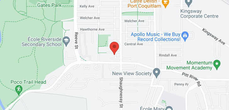 map of 2336 RINDALL AVENUE